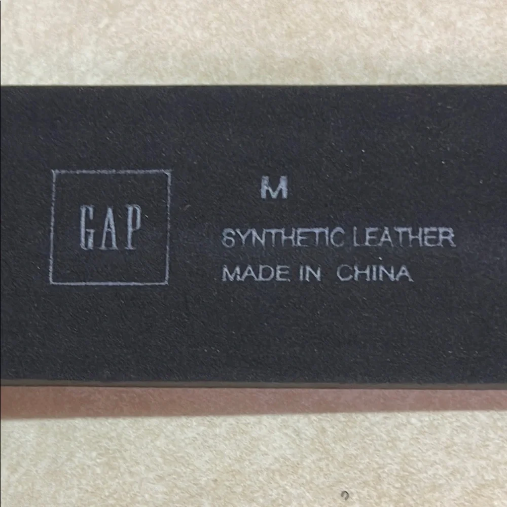Gap Boys Dark Brown Synthetic Leather Dress Belt Medium